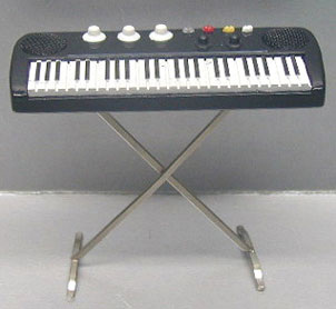 Dollhouse Miniature Keyboard In Pack Carton